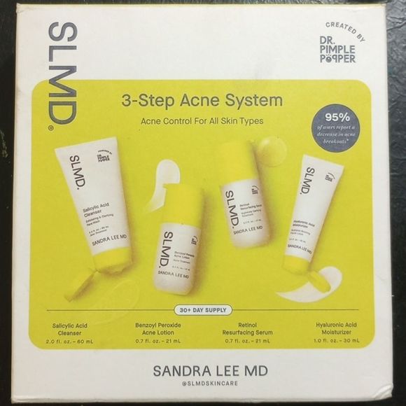 Other - DR PIMPLE SLMD 3 STEP ACNE SYSTEM 30 DAY SUPPLY